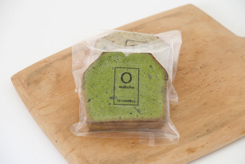 抹茶 pound cake カット